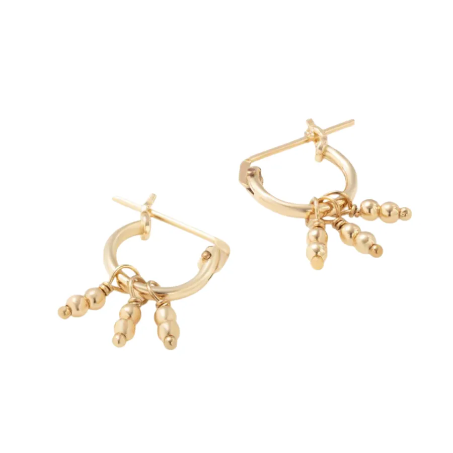 Daphne Beaded Twist Earrings sold by The Jewelry Edit product image thumbnail 2