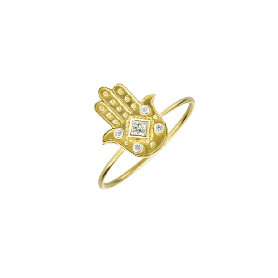 Diamond Mystical Hamsa Ring sold by The Jewelry Edit product image thumbnail 2