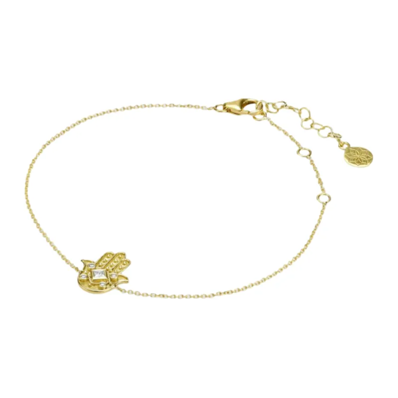 Diamond Mystical Hamsa Bracelet sold by The Jewelry Edit