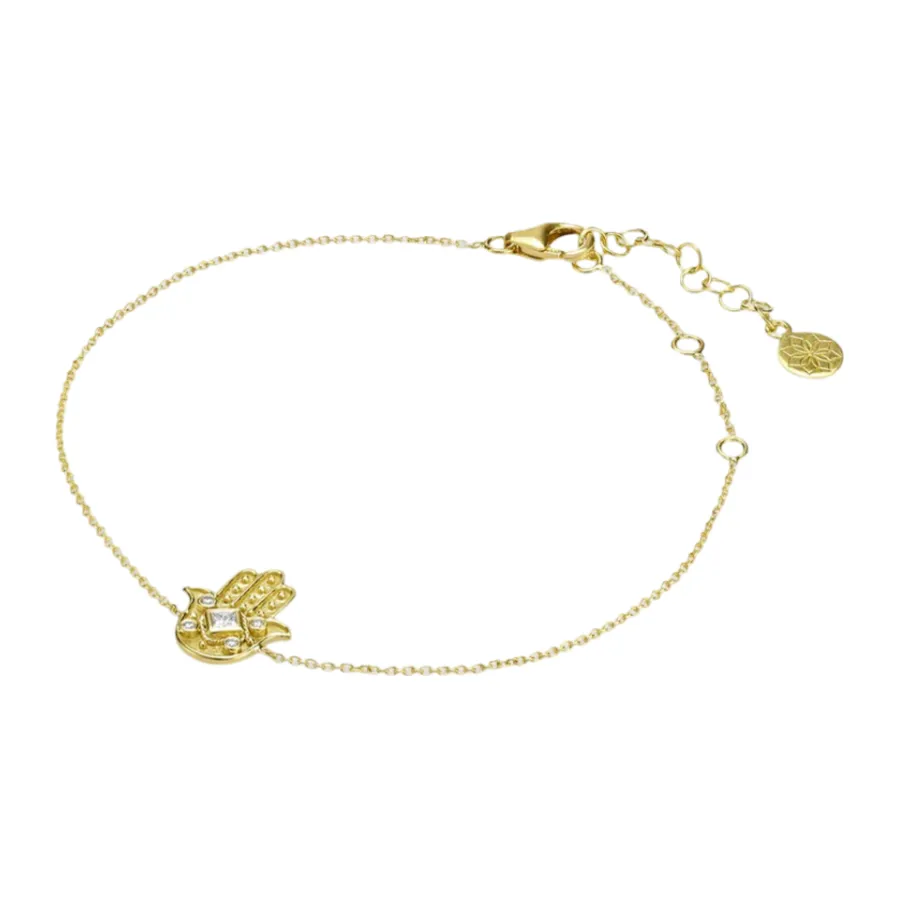 Diamond Mystical Hamsa Bracelet sold by The Jewelry Edit