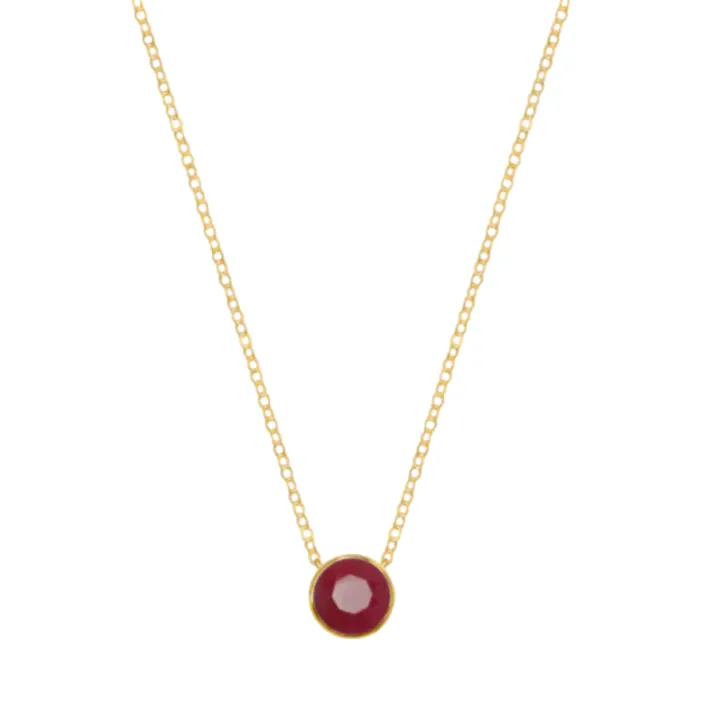 Birth Stone Necklace sold by The Jewelry Edit product image thumbnail 2