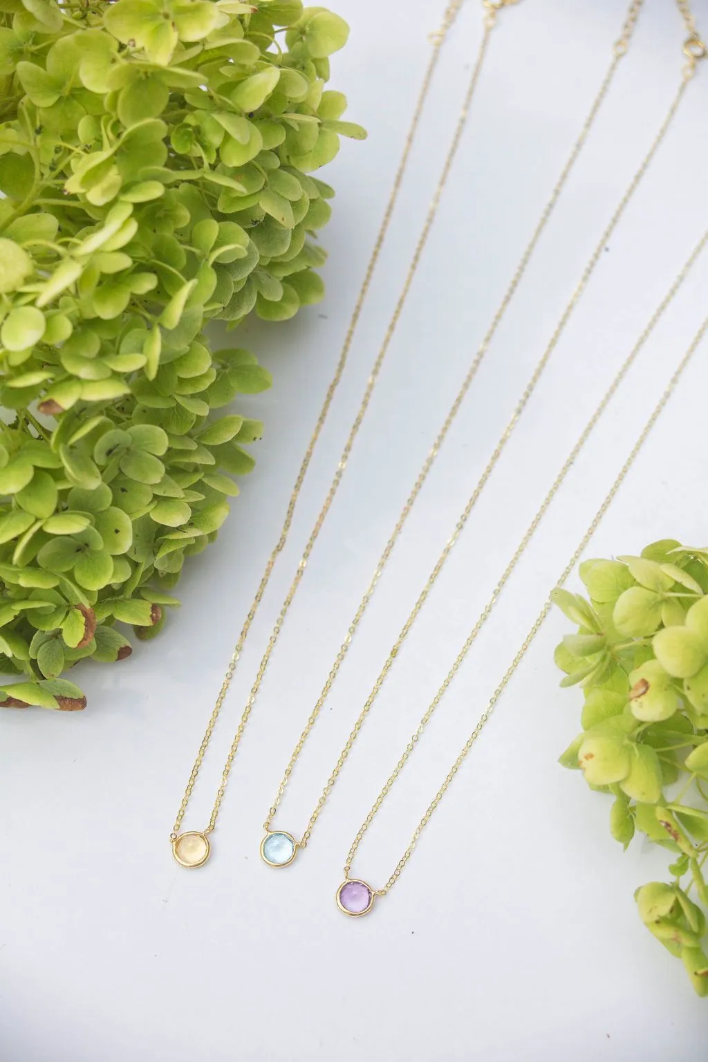 Birth Stone Necklace sold by The Jewelry Edit product image thumbnail 4