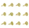 Zodiac Signet Ring In Gold sold by The Jewelry Edit