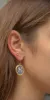 Botanical Mandala Earrings: Wisdom sold by The Jewelry Edit