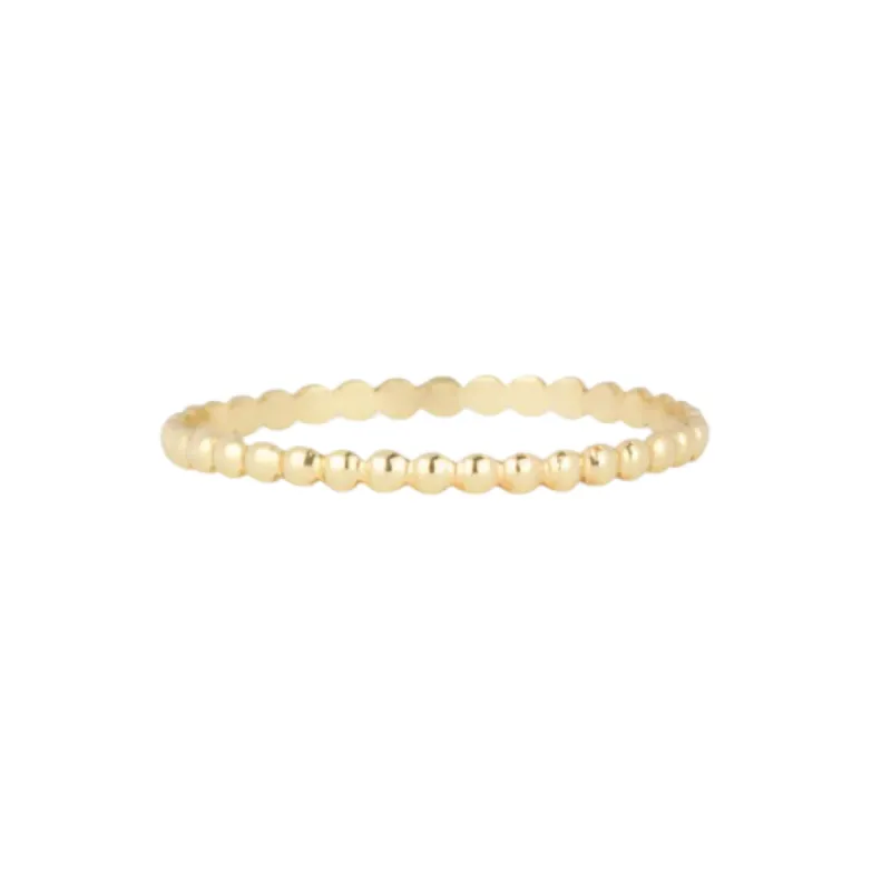 Delicate Beaded Ring sold by The Jewelry Edit