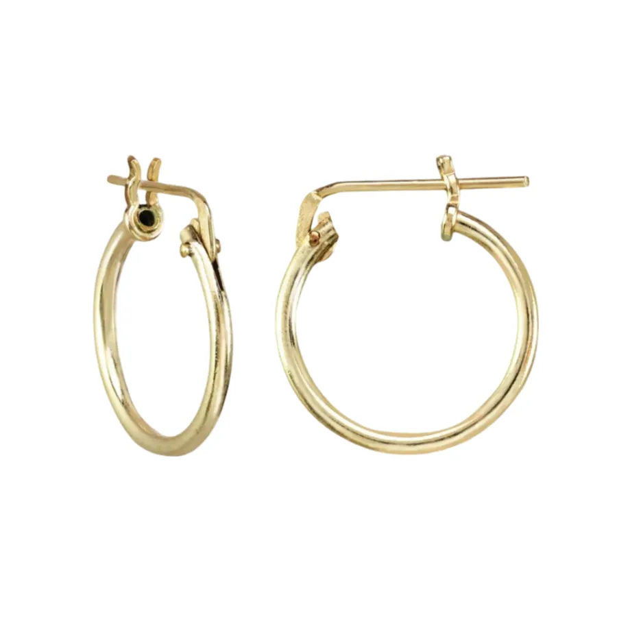 Slim Small Hoops sold by The Jewelry Edit product image thumbnail 2