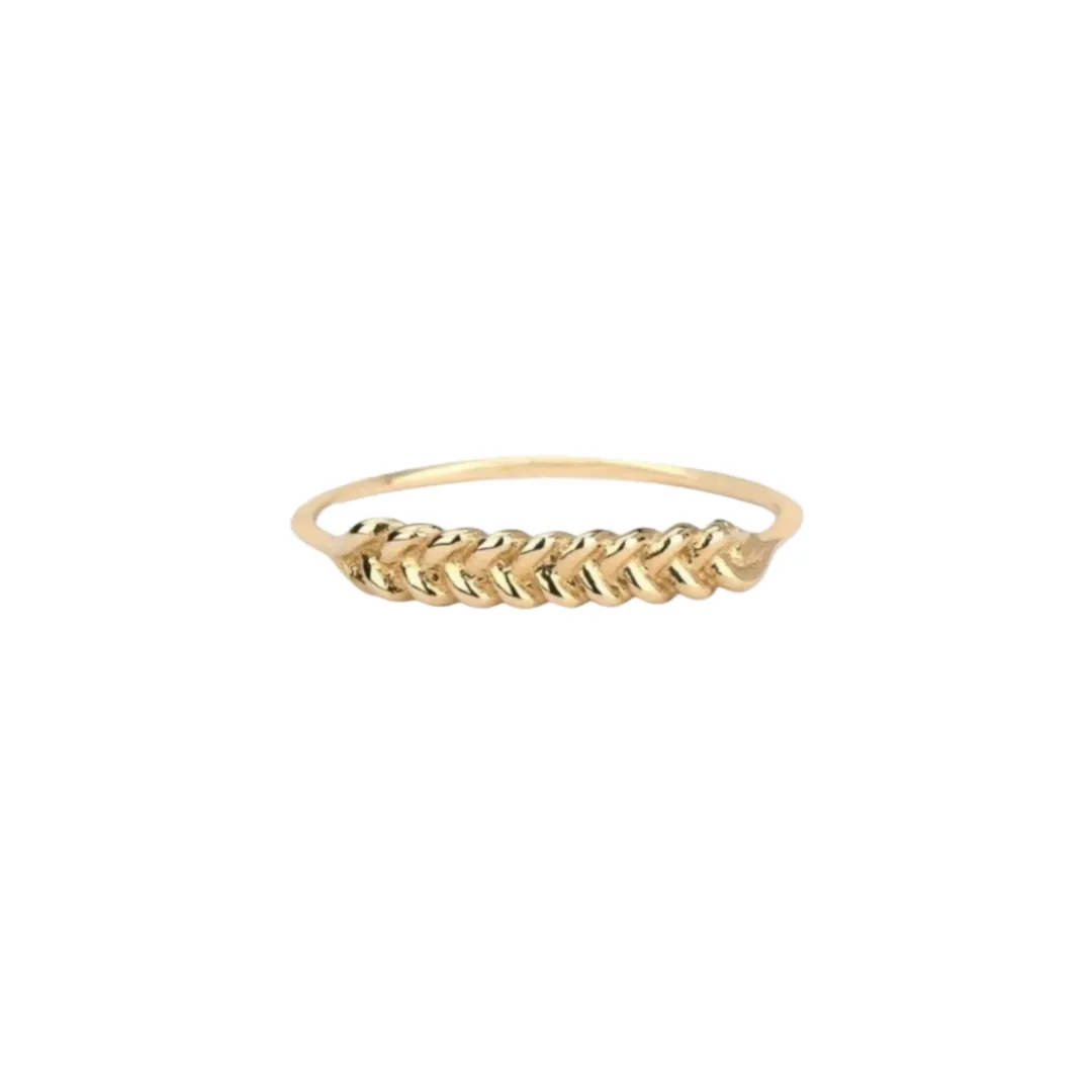 Braided Ring sold by The Jewelry Edit