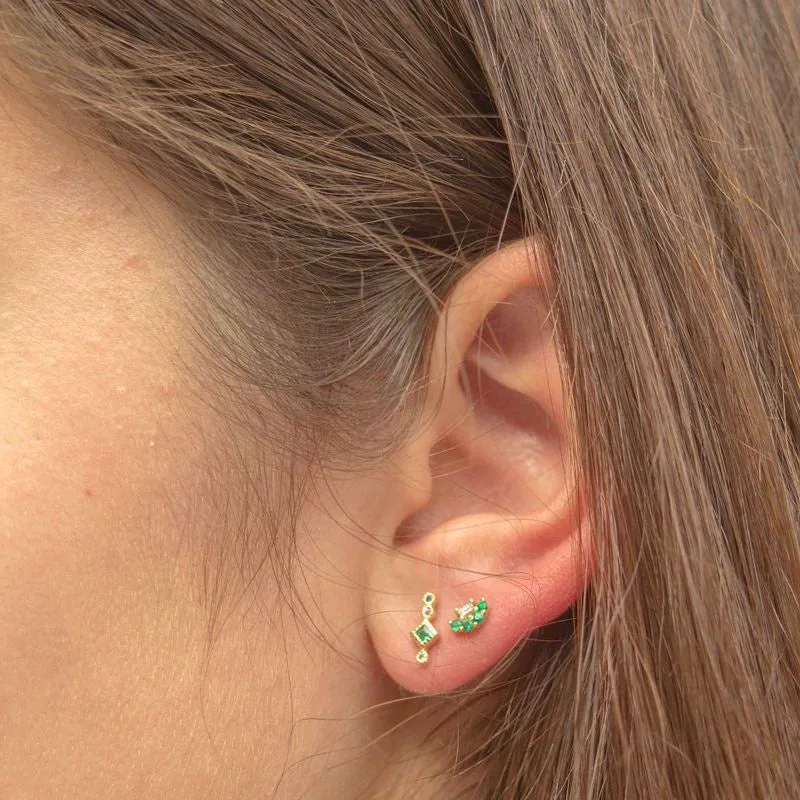 Emerald Journey Stud (Single) sold by The Jewelry Edit product image thumbnail 2