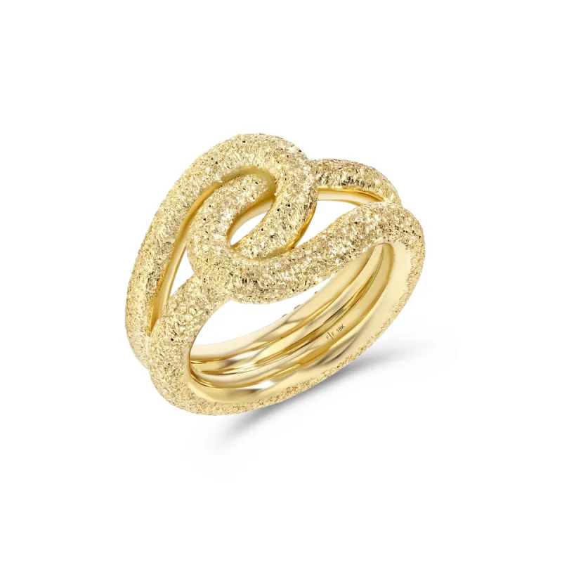 Tie The Knot Ring sold by The Jewelry Edit