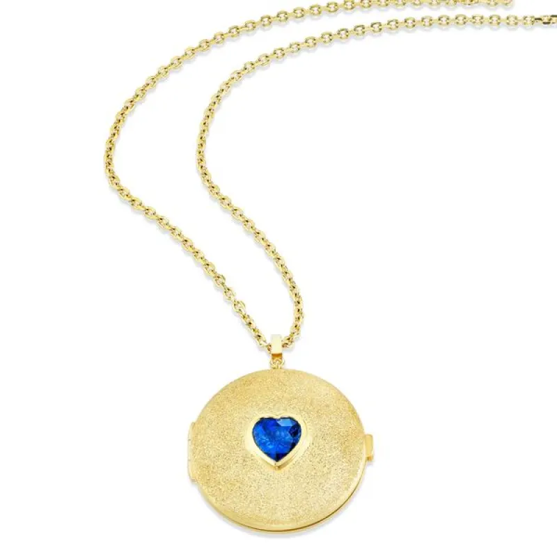 Midnight Locket sold by The Jewelry Edit