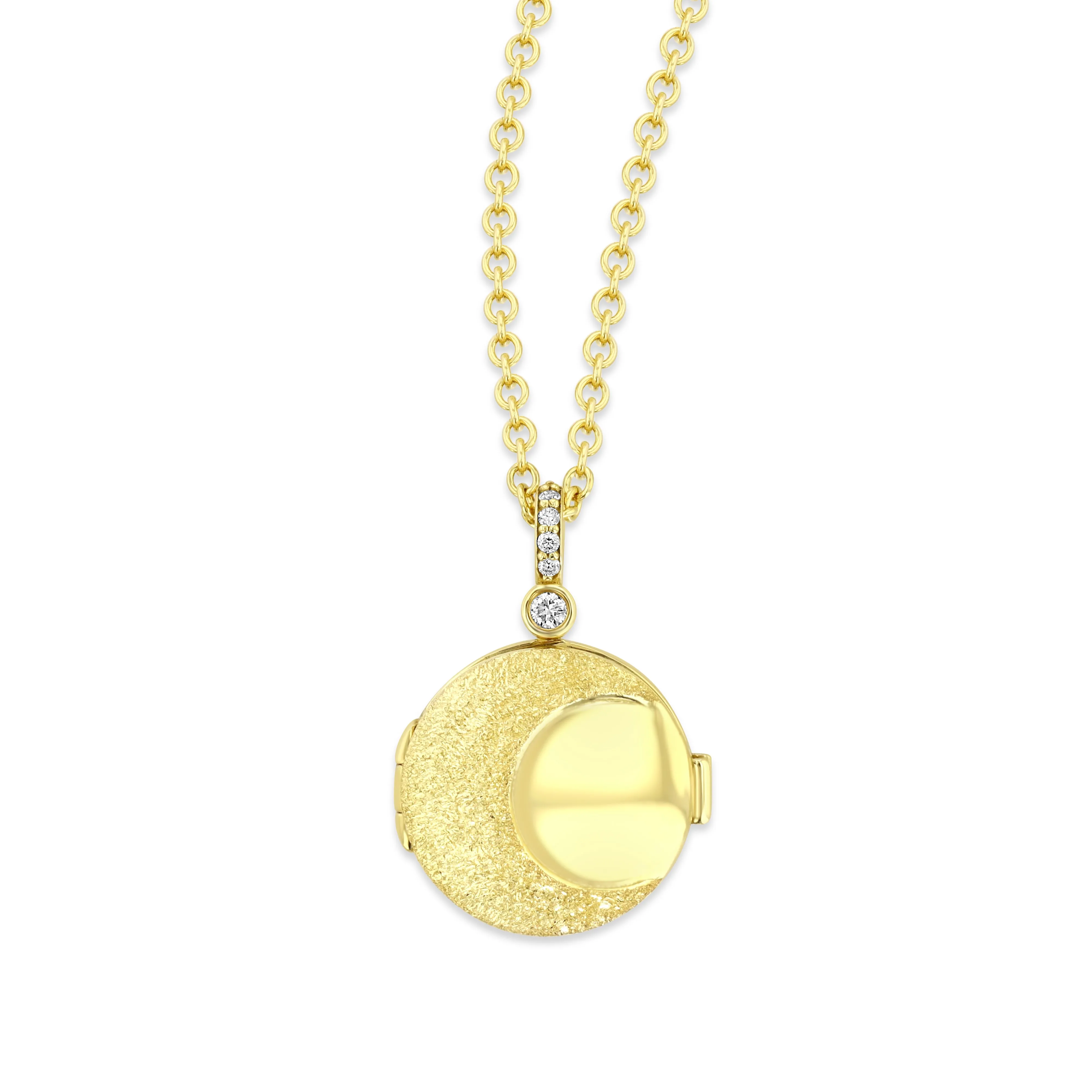 Lunar Locket sold by The Jewelry Edit