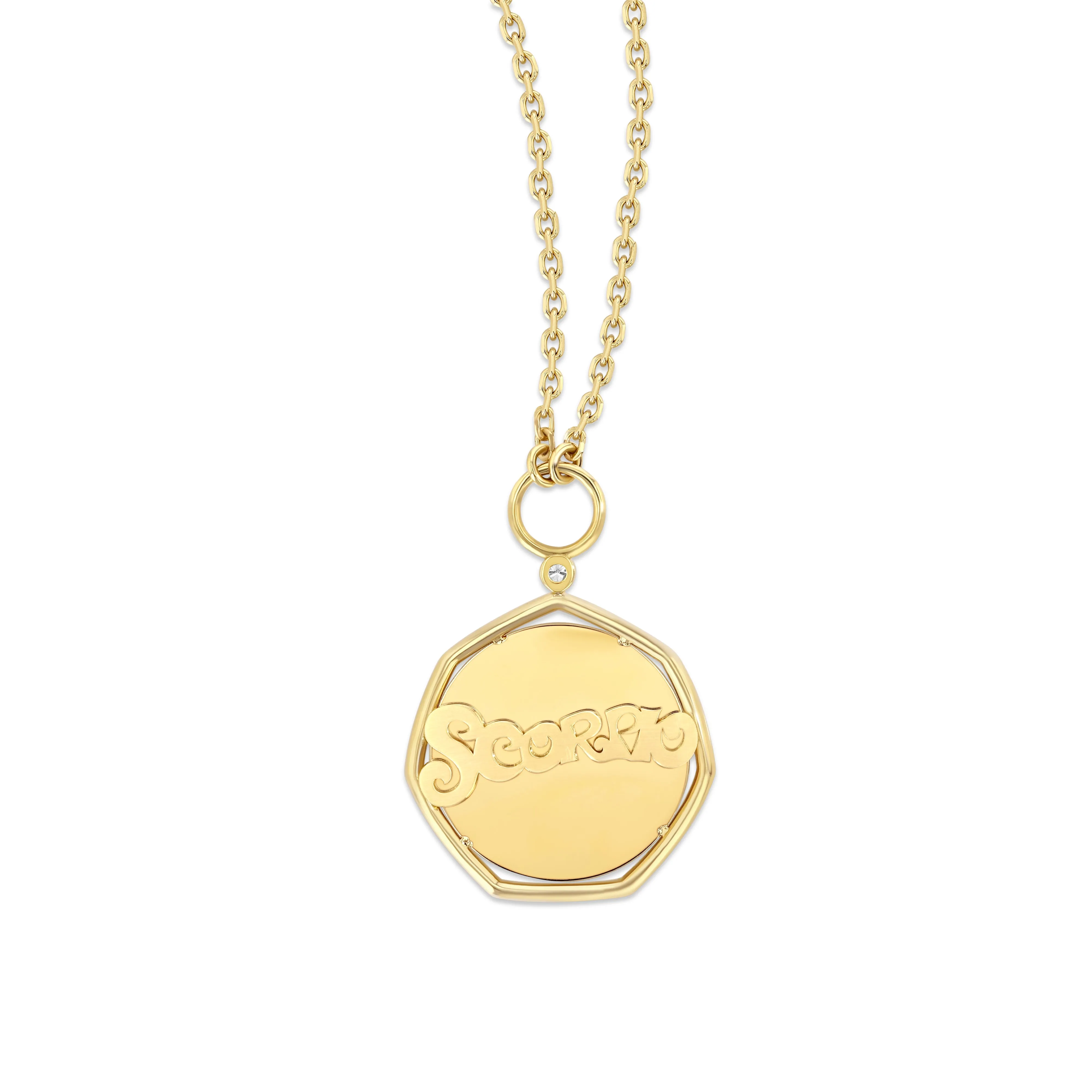 Scorpio Zodiac Pendant Necklace sold by The Jewelry Edit product image thumbnail 2