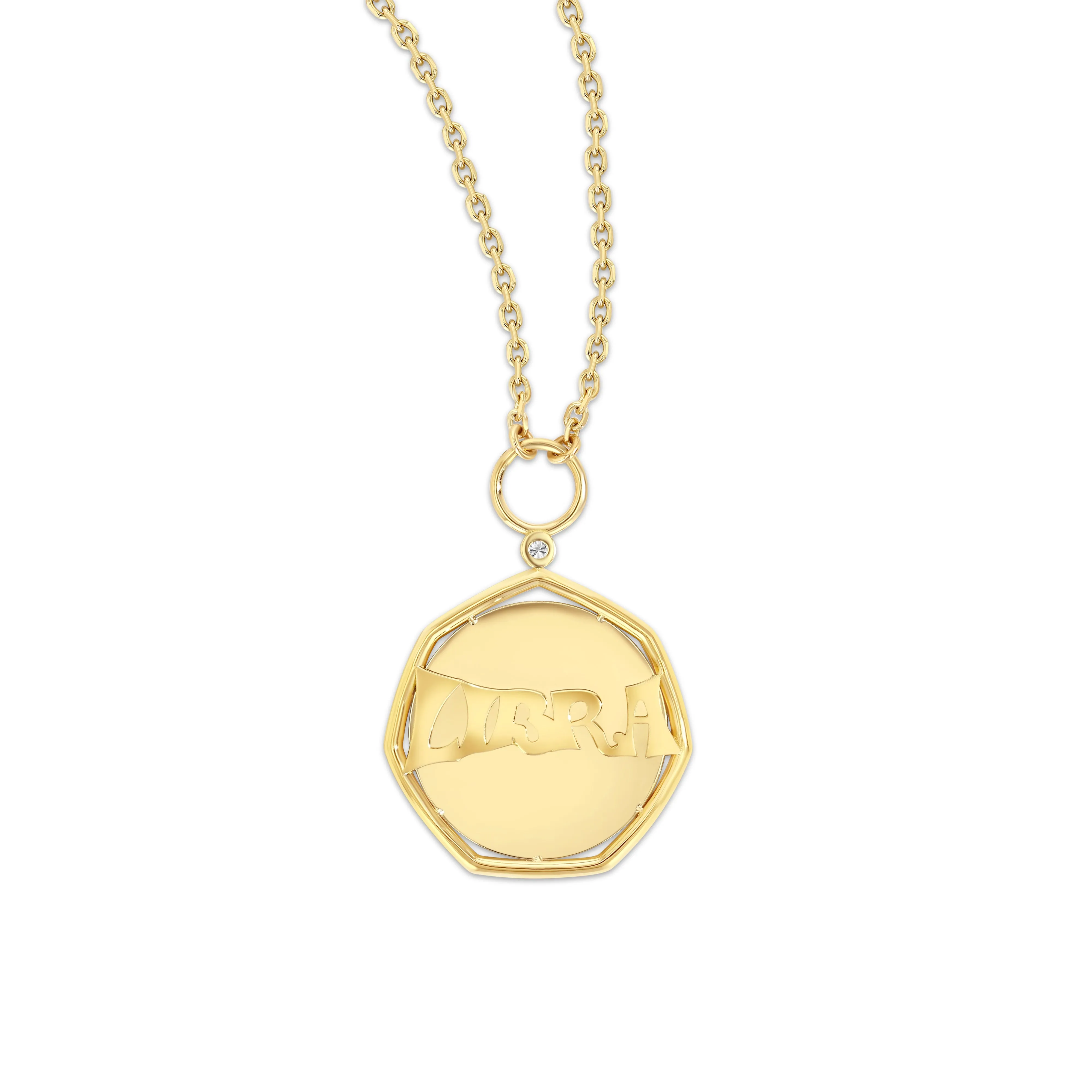 Libra Zodiac Pendant Necklace sold by The Jewelry Edit product image thumbnail 2