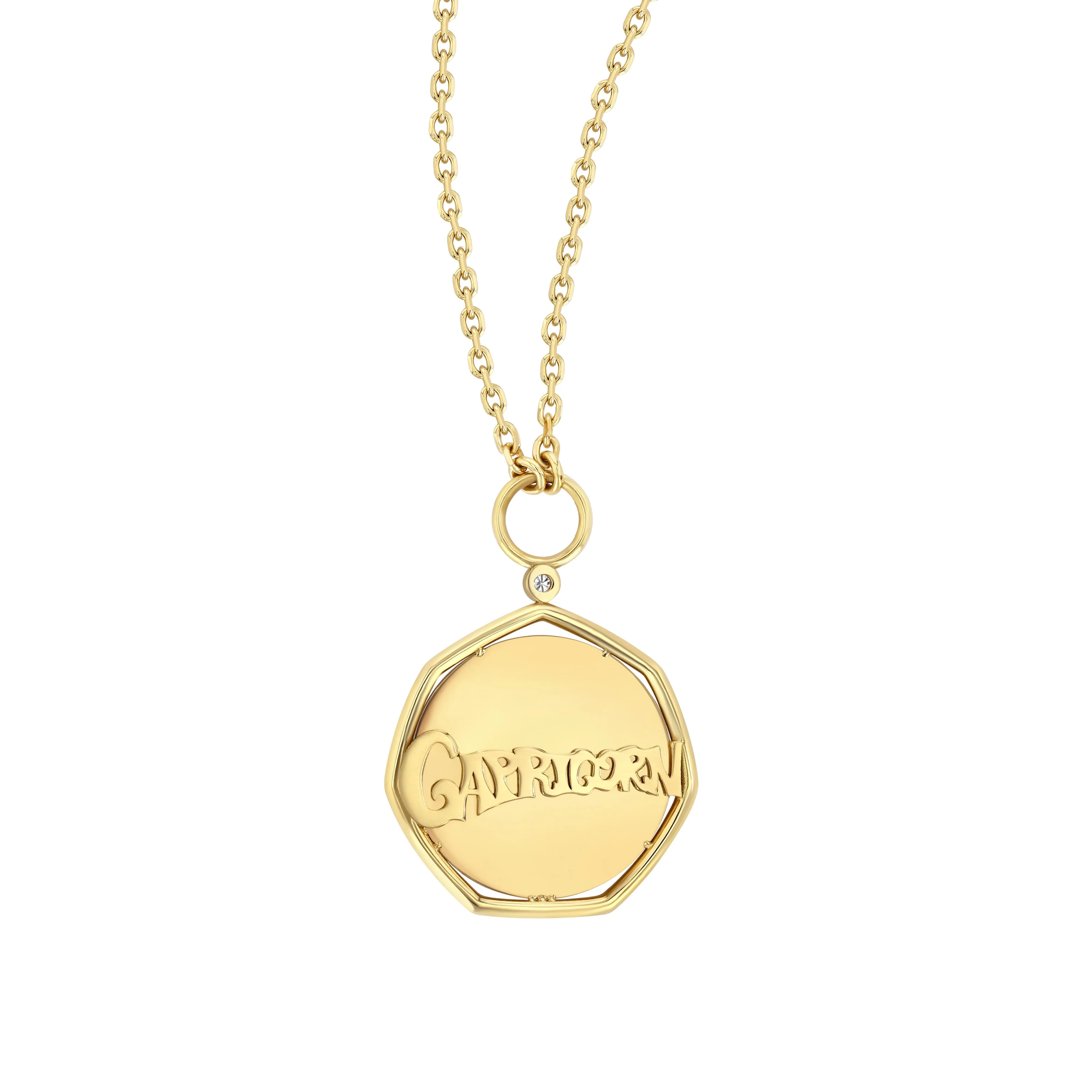 Capricorn Zodiac Pendant Necklace sold by The Jewelry Edit product image thumbnail 2