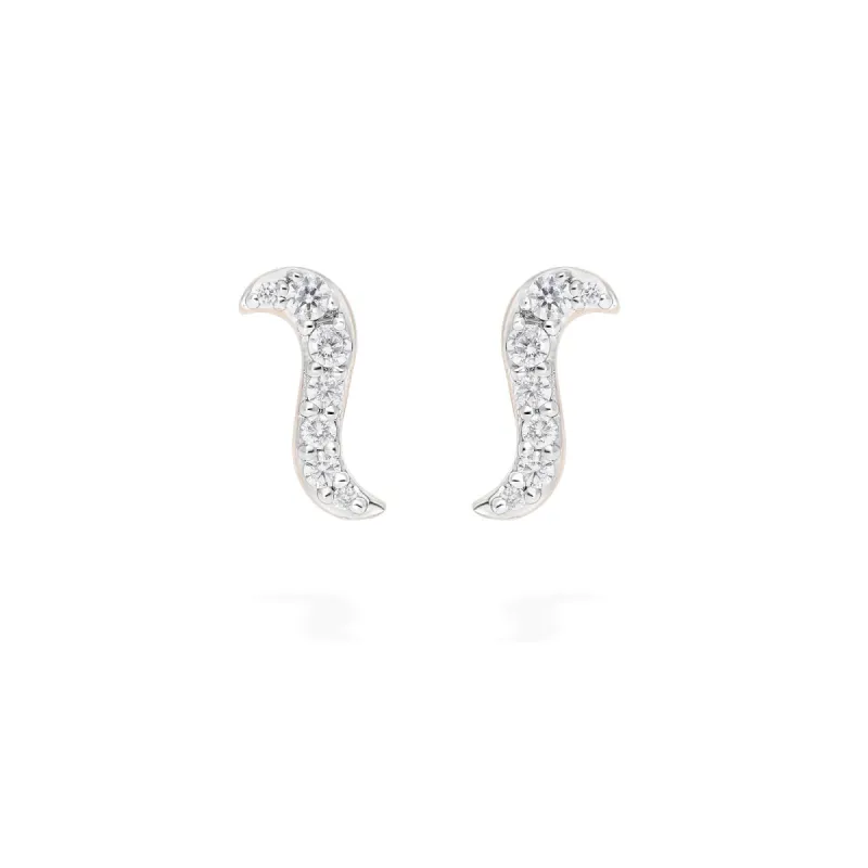 Radiant Stud Earrings sold by The Jewelry Edit