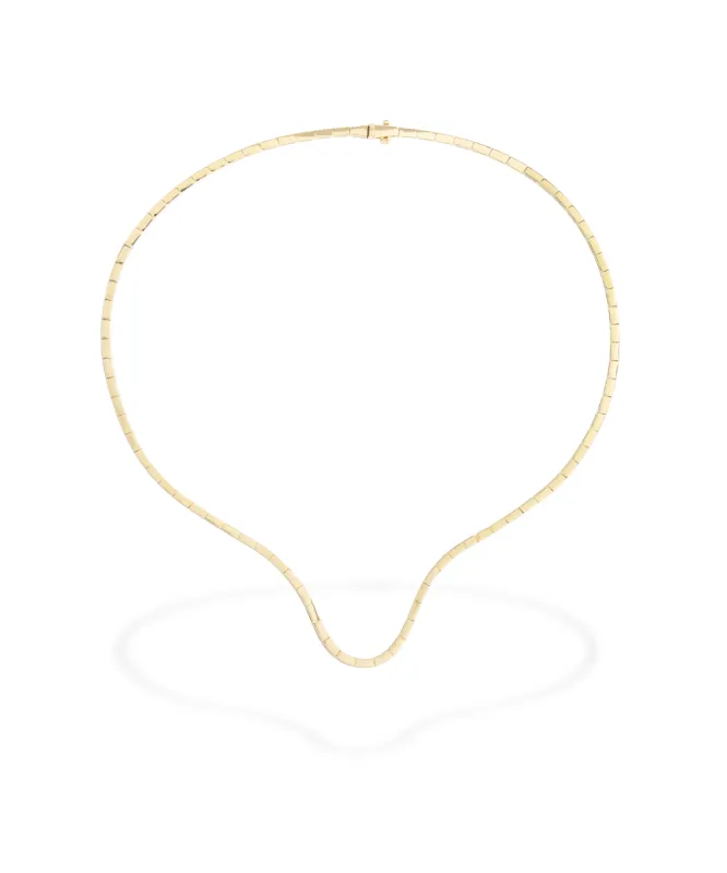 Radiant Choker Yellow Gold sold by The Jewelry Edit