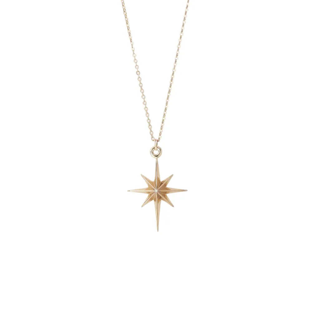 Diamond Northern Star Pendant sold by The Jewelry Edit