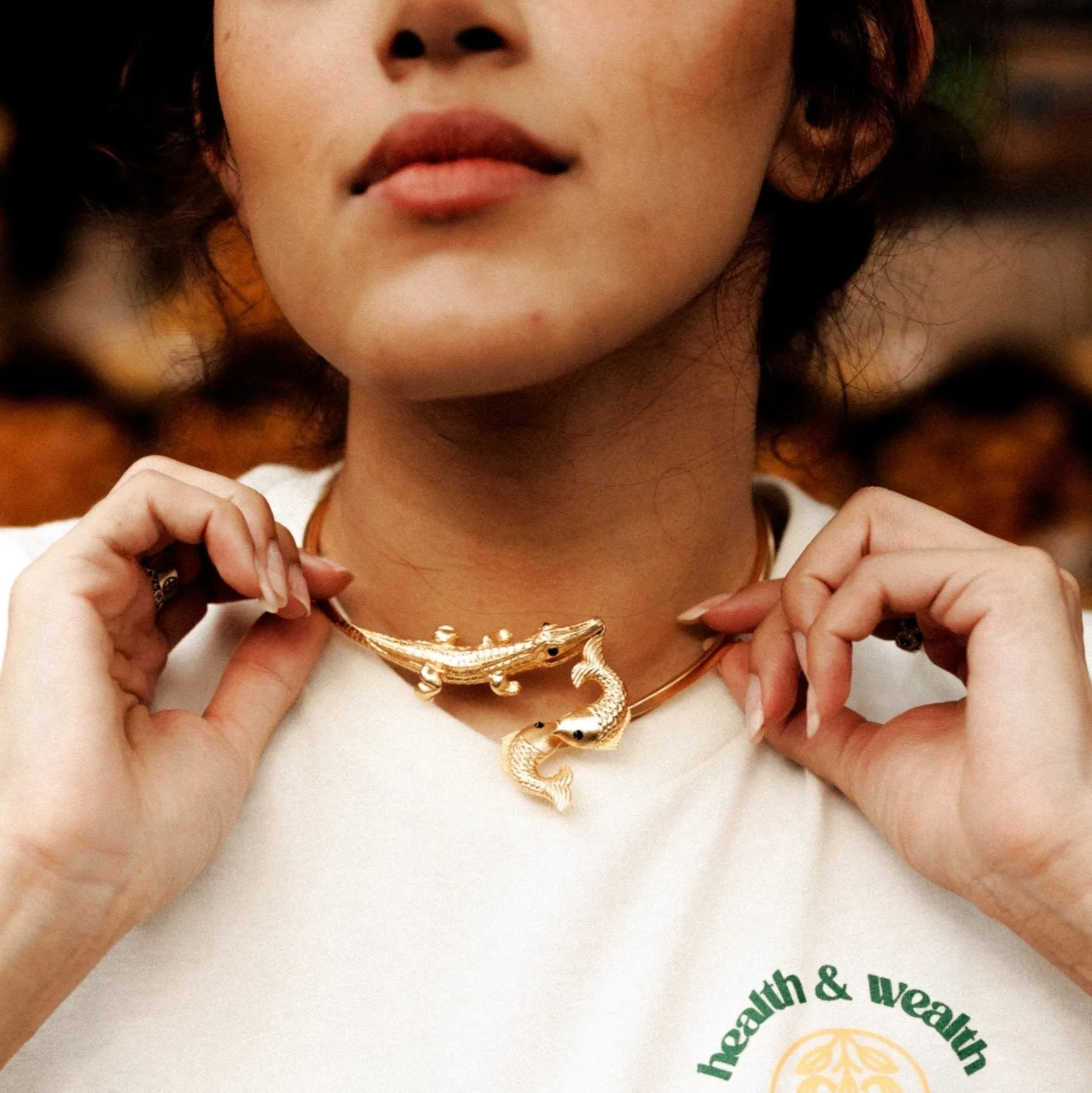 Alligator Choker sold by The Jewelry Edit product image thumbnail 4