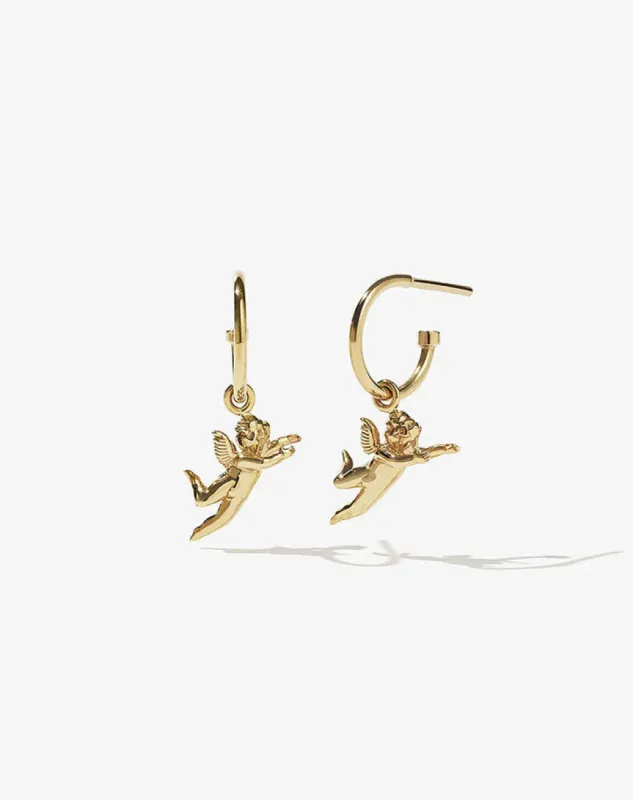 Cherub Signature Hoops sold by The Jewelry Edit