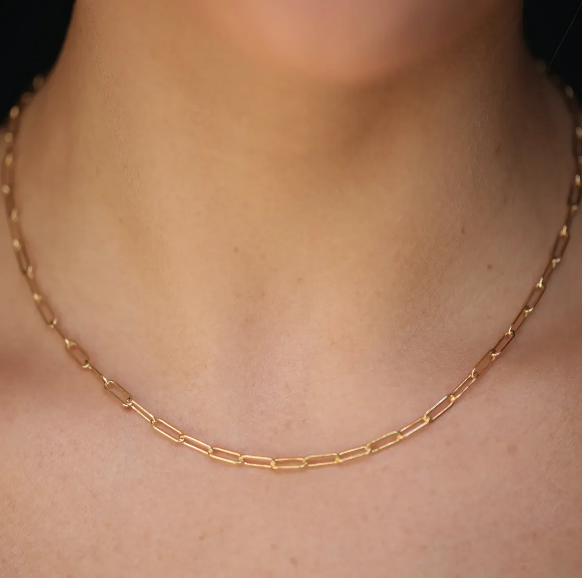 Micro Rectangle Chain Choker sold by The Jewelry Edit product image thumbnail 2