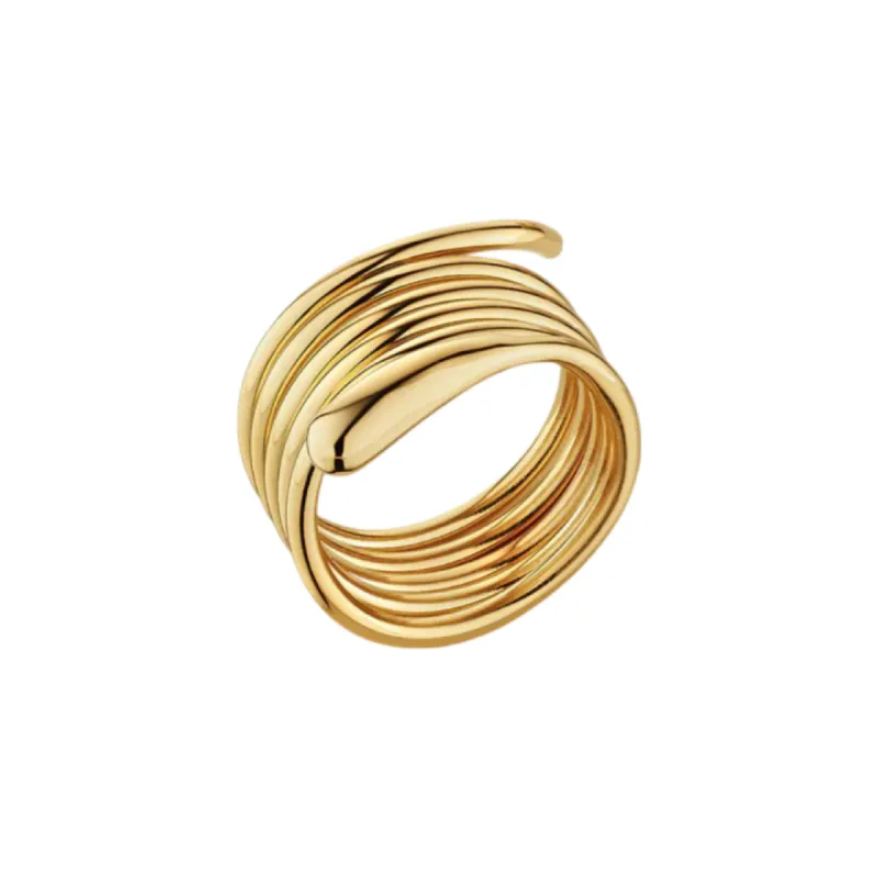 Dash Coil Ring sold by The Jewelry Edit