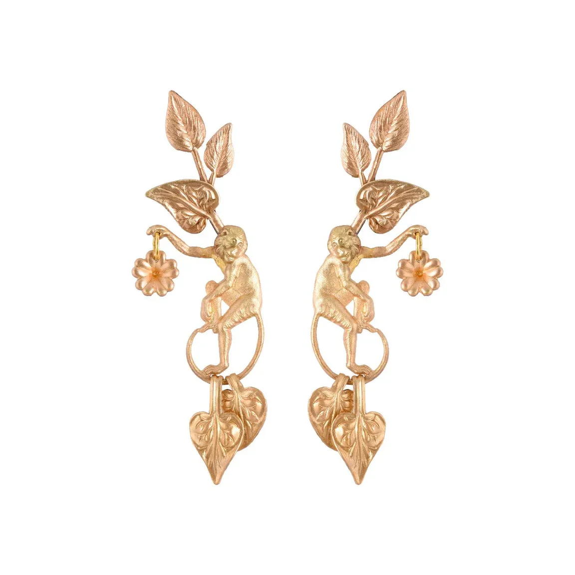 Capuchin Earrings sold by The Jewelry Edit