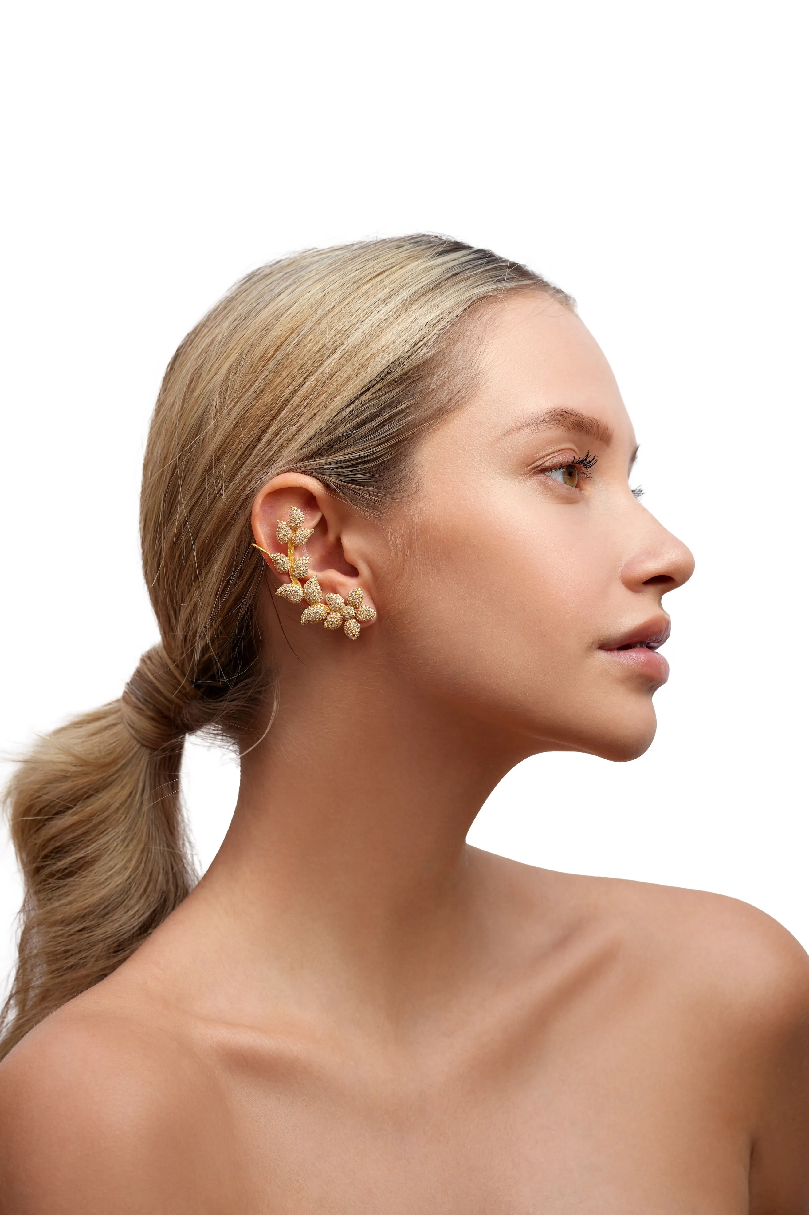 Lulu Zirconia Ear Cuff (Single) sold by The Jewelry Edit product image thumbnail 4