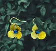Hydrangea Earrings In Fairmined Gold sold by The Jewelry Edit