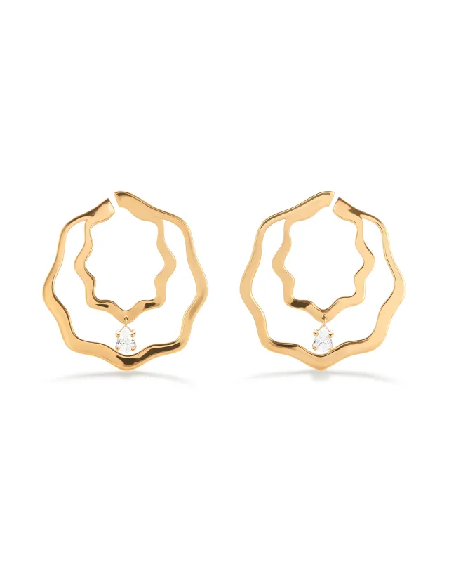 Binny Hoops sold by The Jewelry Edit