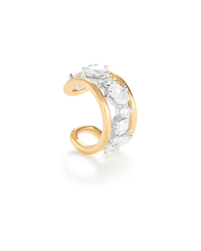 Mara ear cuff sold by The Jewelry Edit