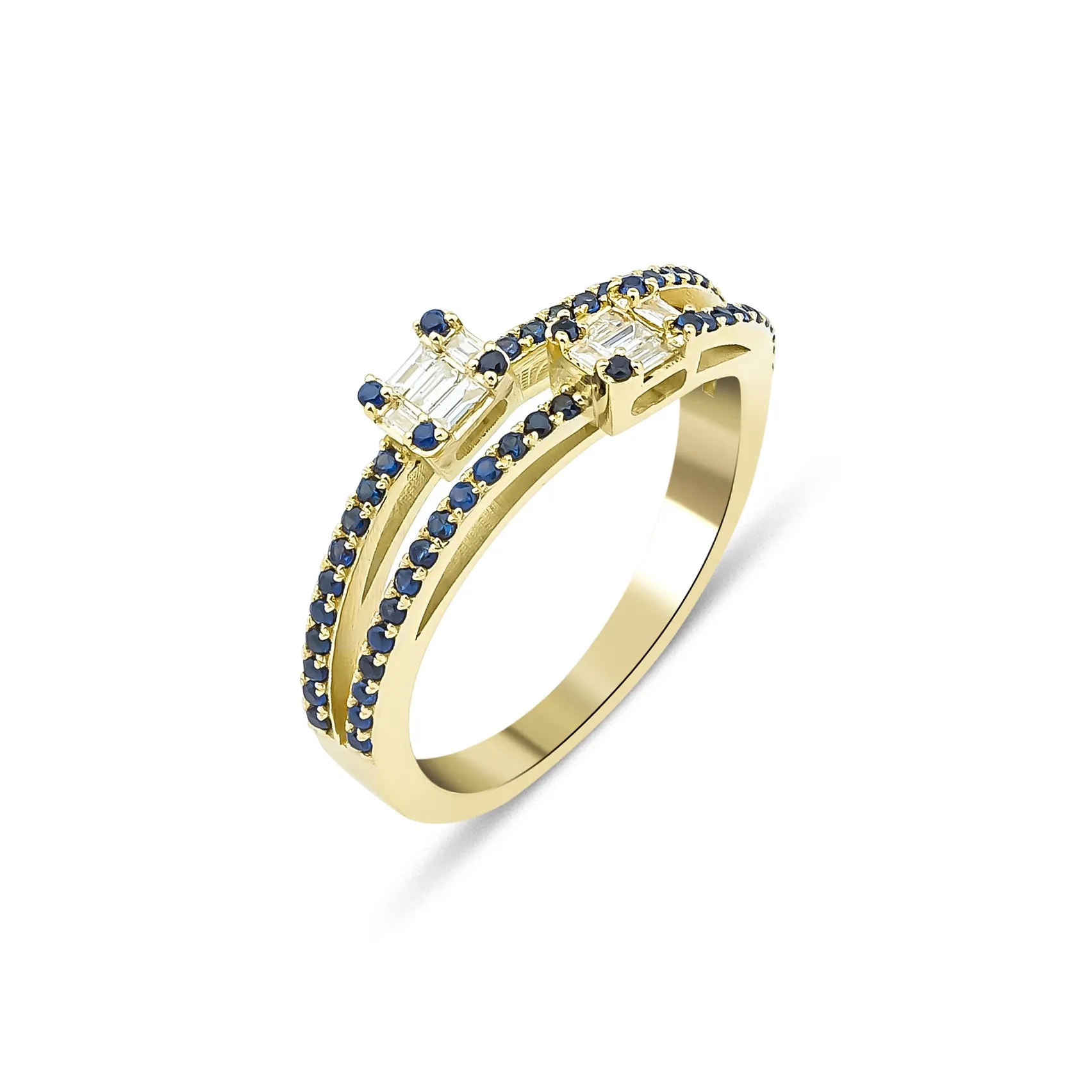 Mirage Sapphire Ring sold by The Jewelry Edit