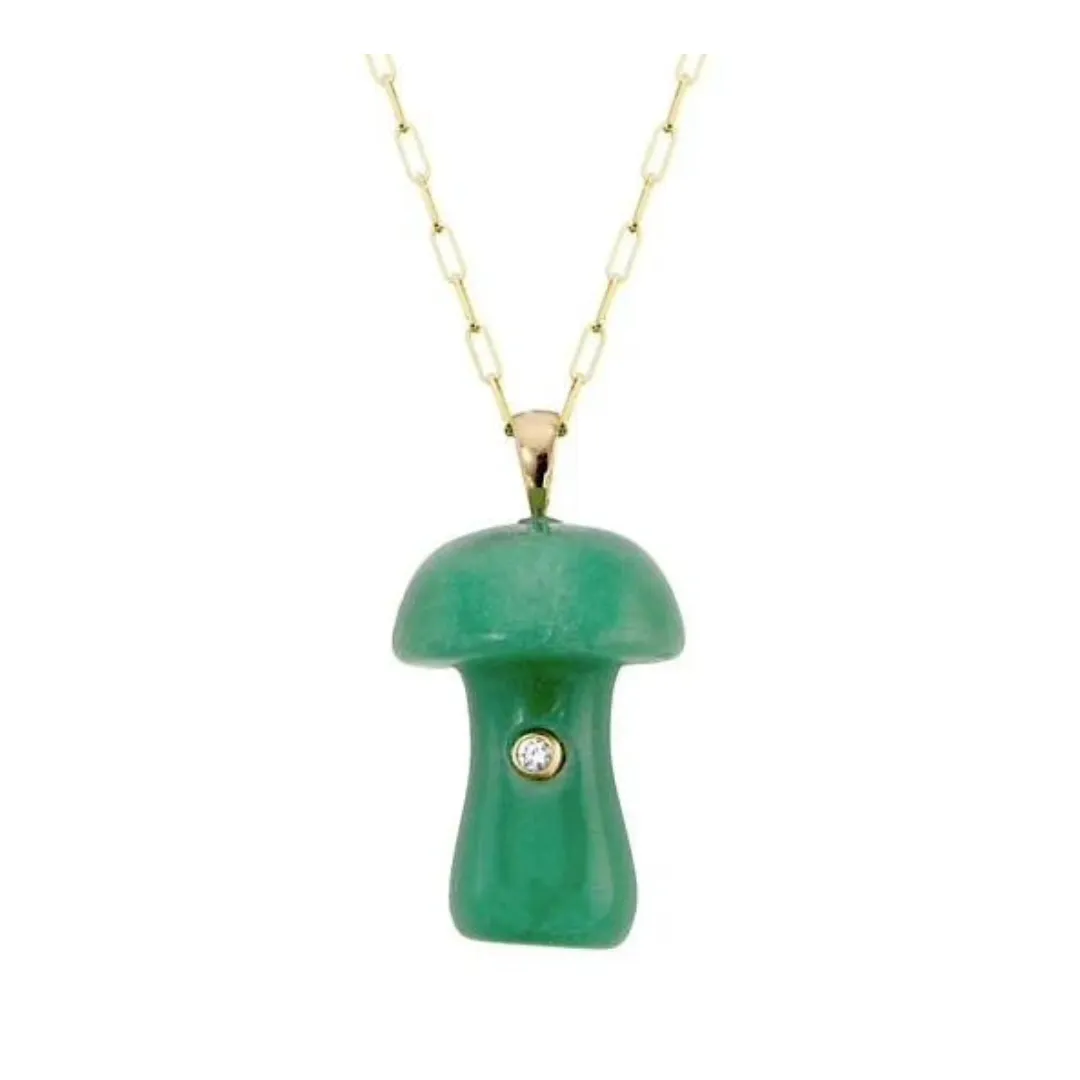 Moonlight Mushroom Necklace sold by The Jewelry Edit product image thumbnail 4