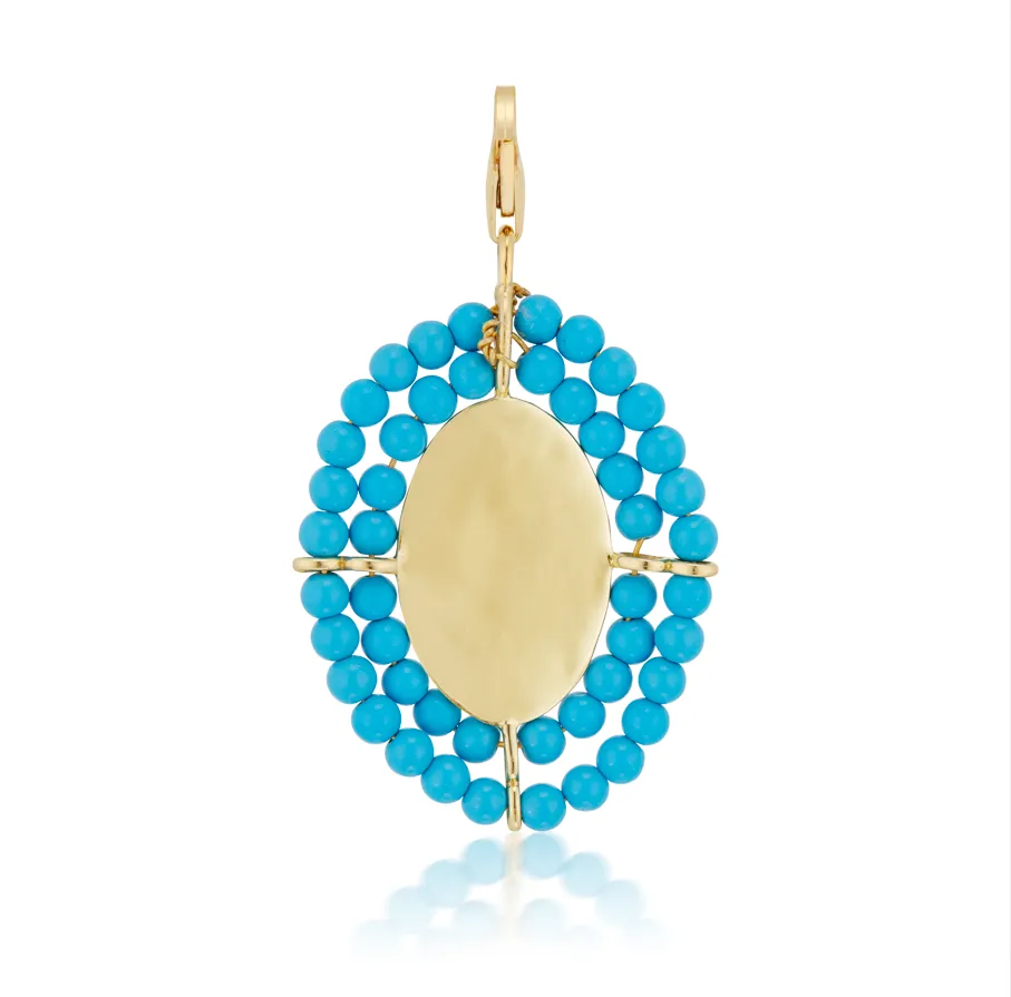 Gold Vermeil Ellipse sold by The Jewelry Edit product image thumbnail 2