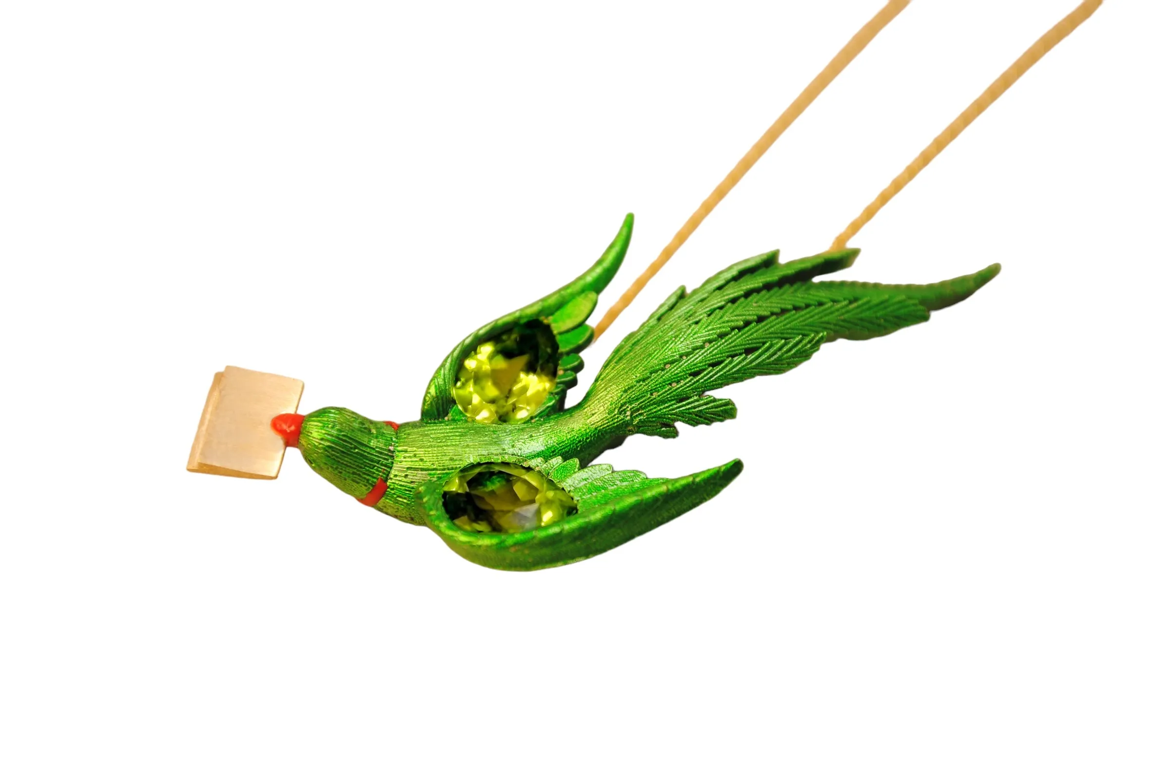 Kismet The Parrot of Good Fortune sold by The Jewelry Edit