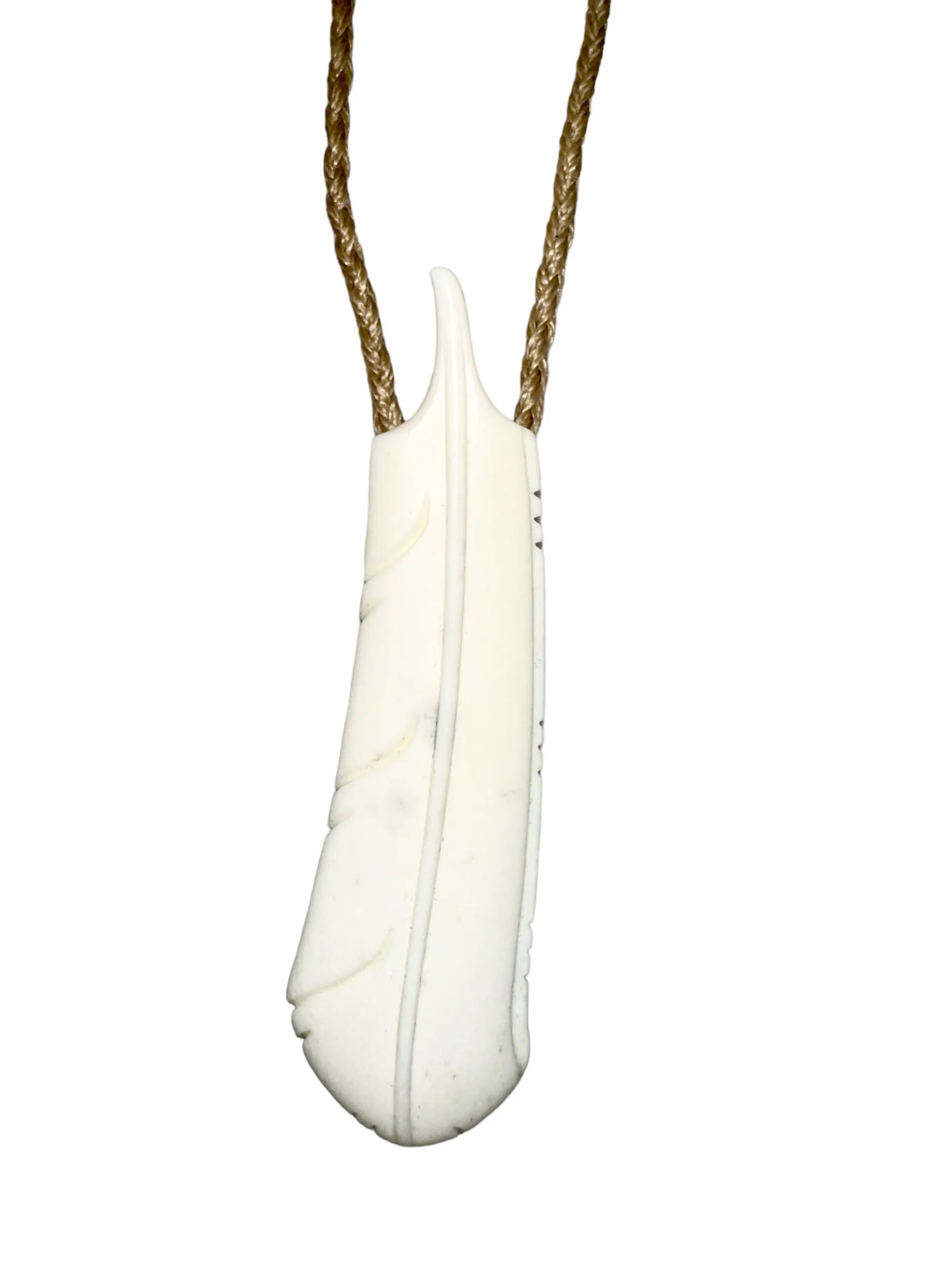 Bone Feather sold by The Jewelry Edit