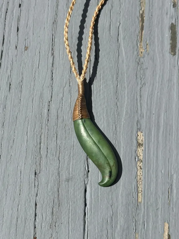 Pounamu Leaf sold by The Jewelry Edit