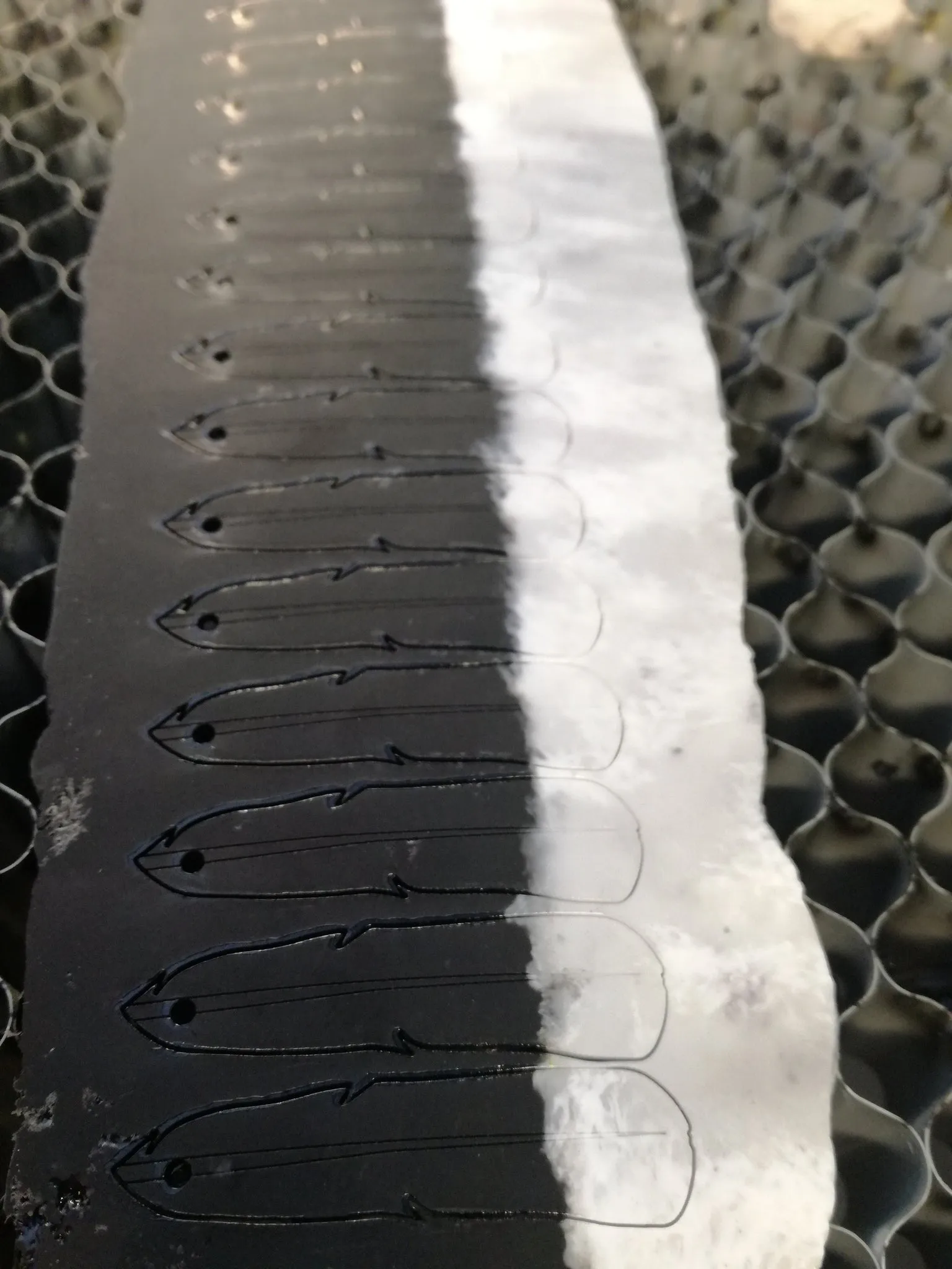 Huia Feather Earrings sold by The Jewelry Edit product image thumbnail 4