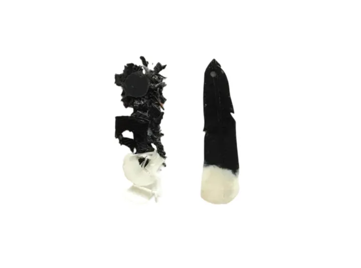 Huia Feather Earrings sold by The Jewelry Edit product image thumbnail 2
