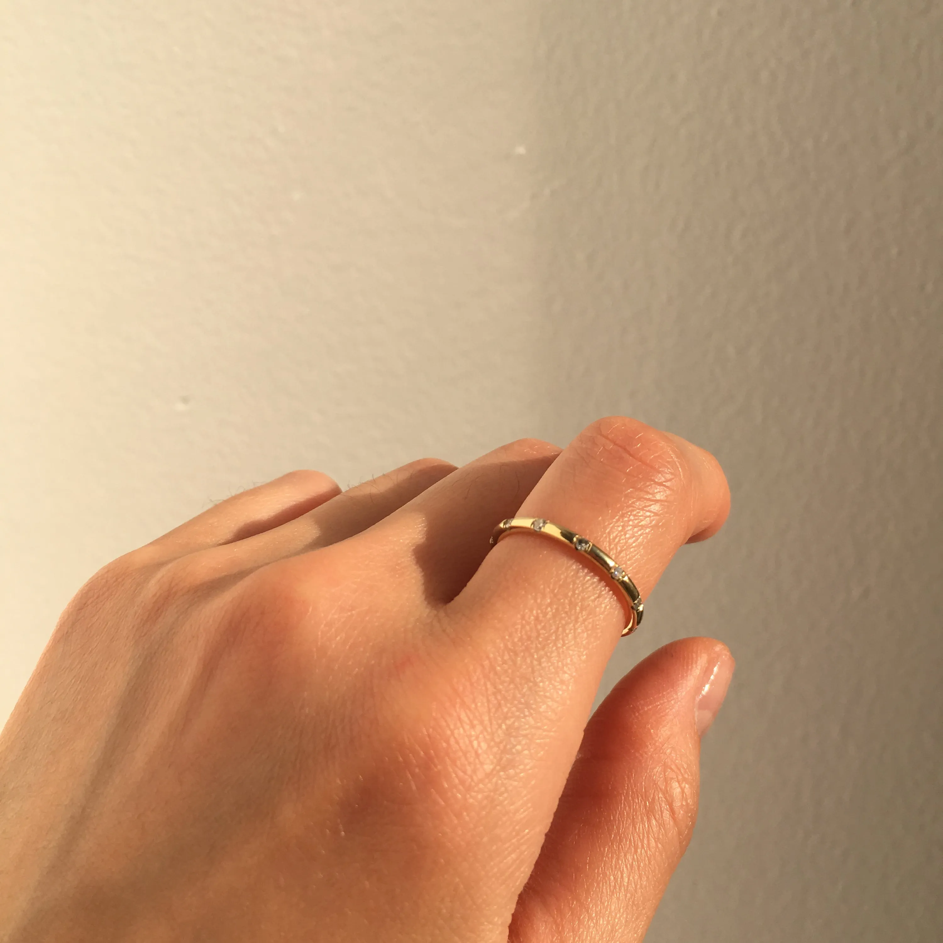 Diamond Dot Ring sold by The Jewelry Edit product image thumbnail 2