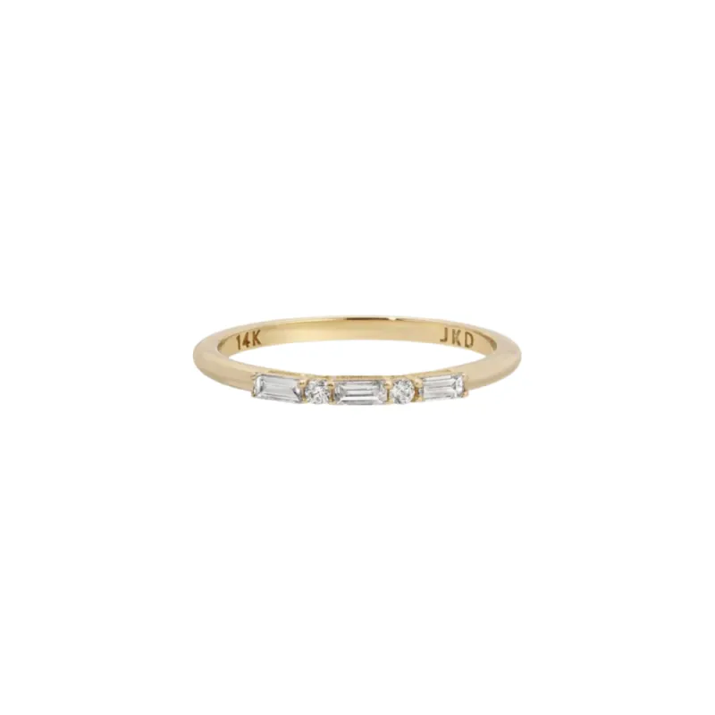 Tempo Diamond Ring sold by The Jewelry Edit