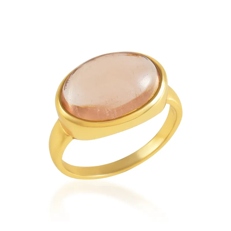Sian Ring Champagne sold by The Jewelry Edit