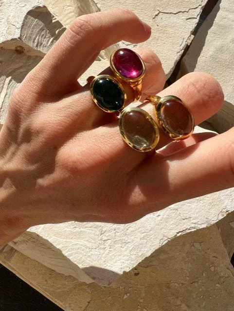 Sian Ring Soft Green sold by The Jewelry Edit product image thumbnail 2