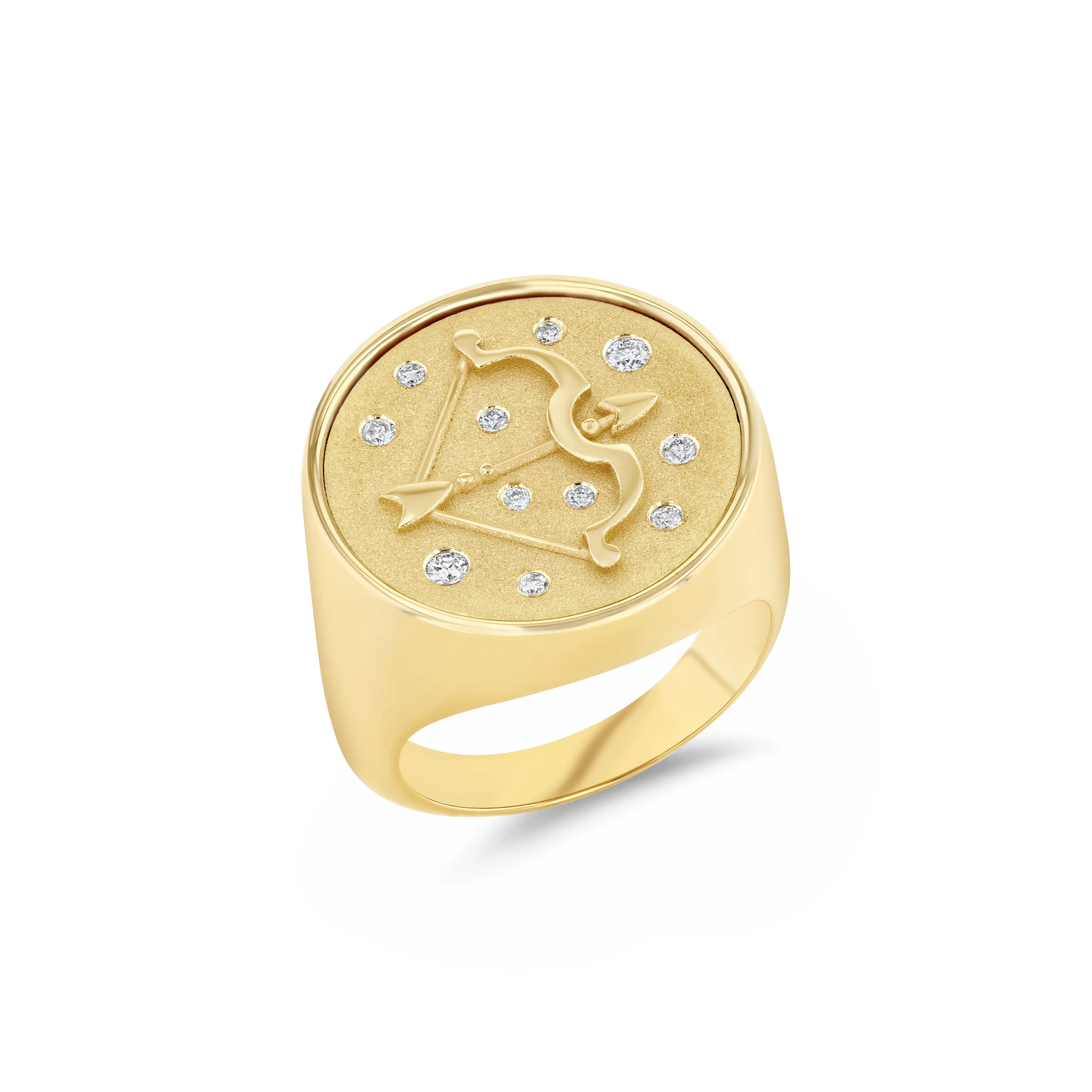 Zodiac Rings sold by The Jewelry Edit