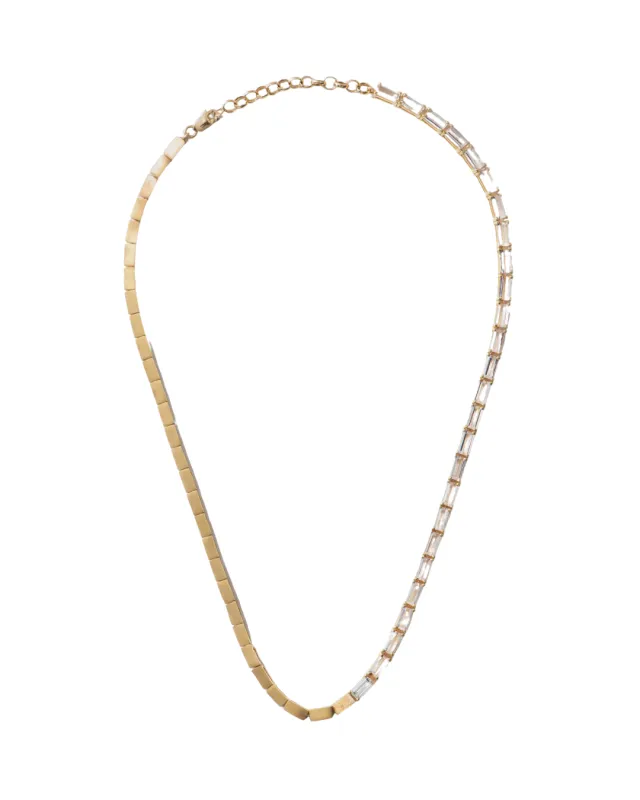 Duo Morganite Necklace sold by The Jewelry Edit