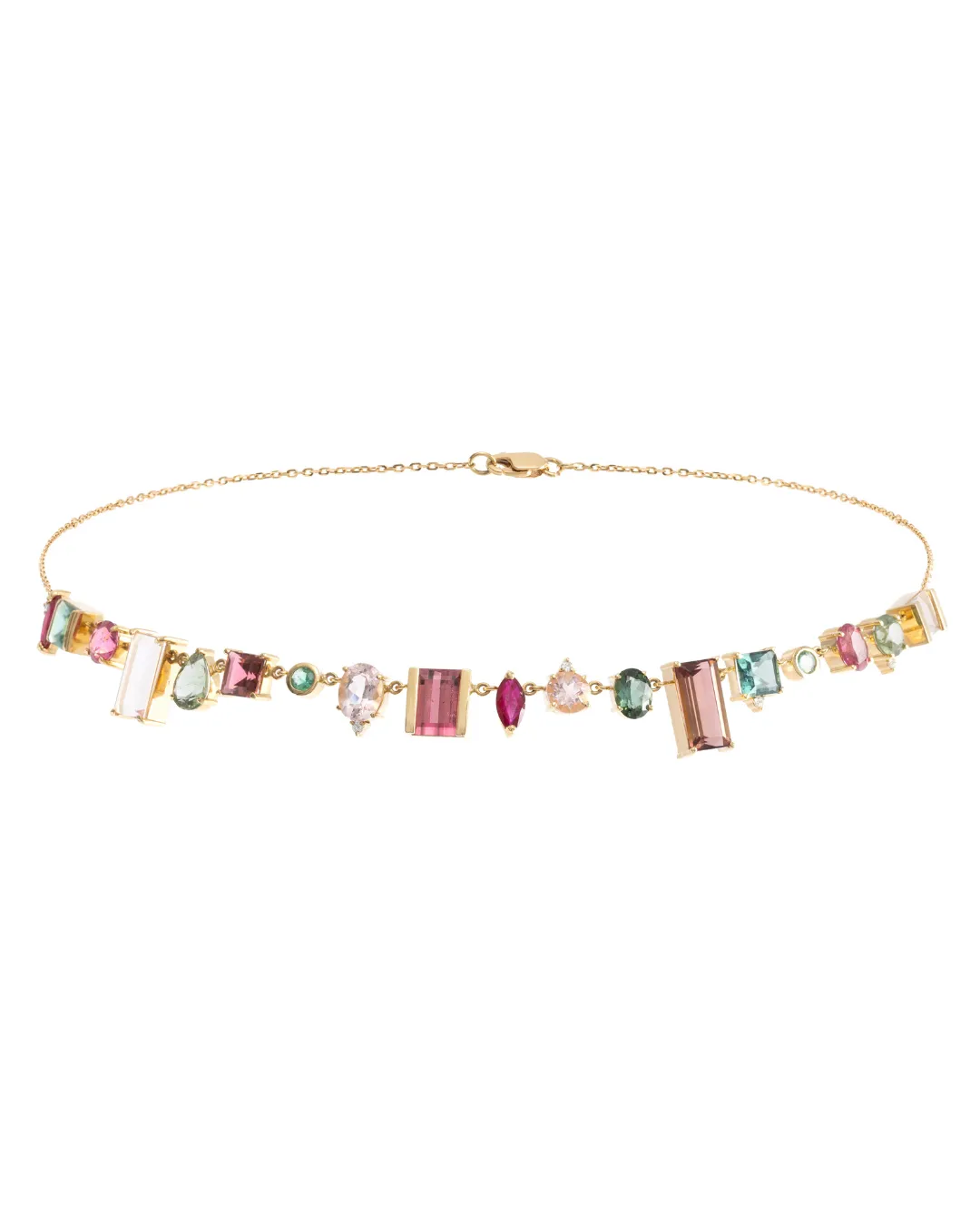 La Mère Multi-Stone Necklace sold by The Jewelry Edit