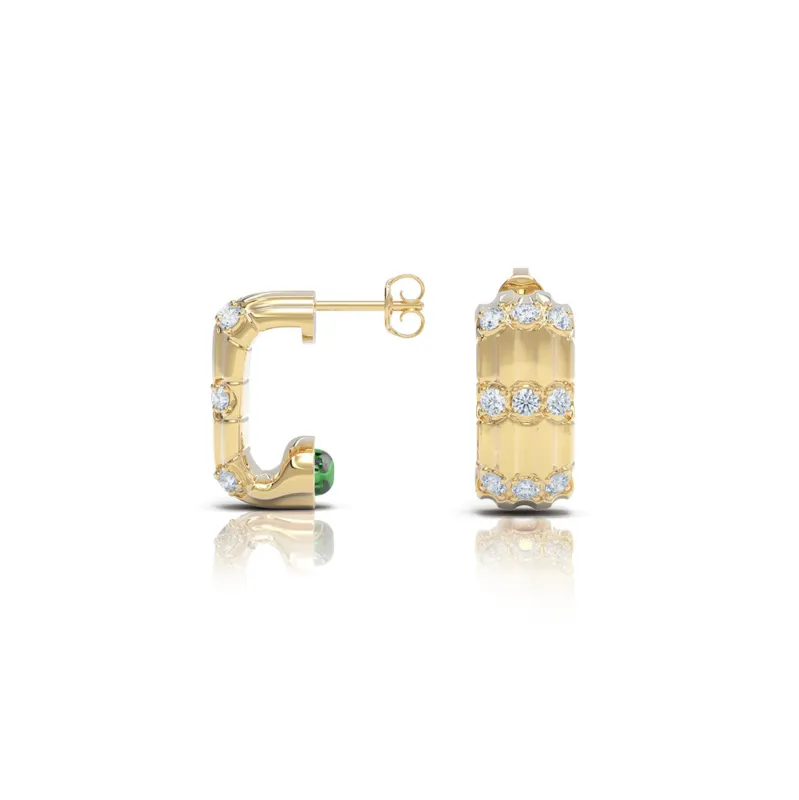 The Fluted Drops sold by The Jewelry Edit