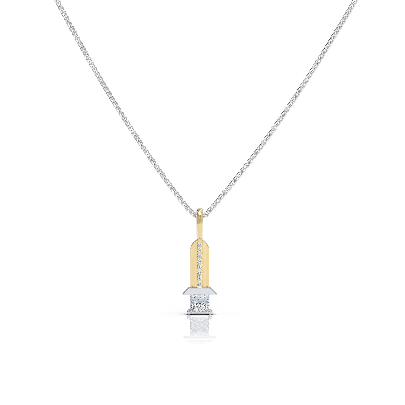 The Piccolo Princess Pendant sold by The Jewelry Edit