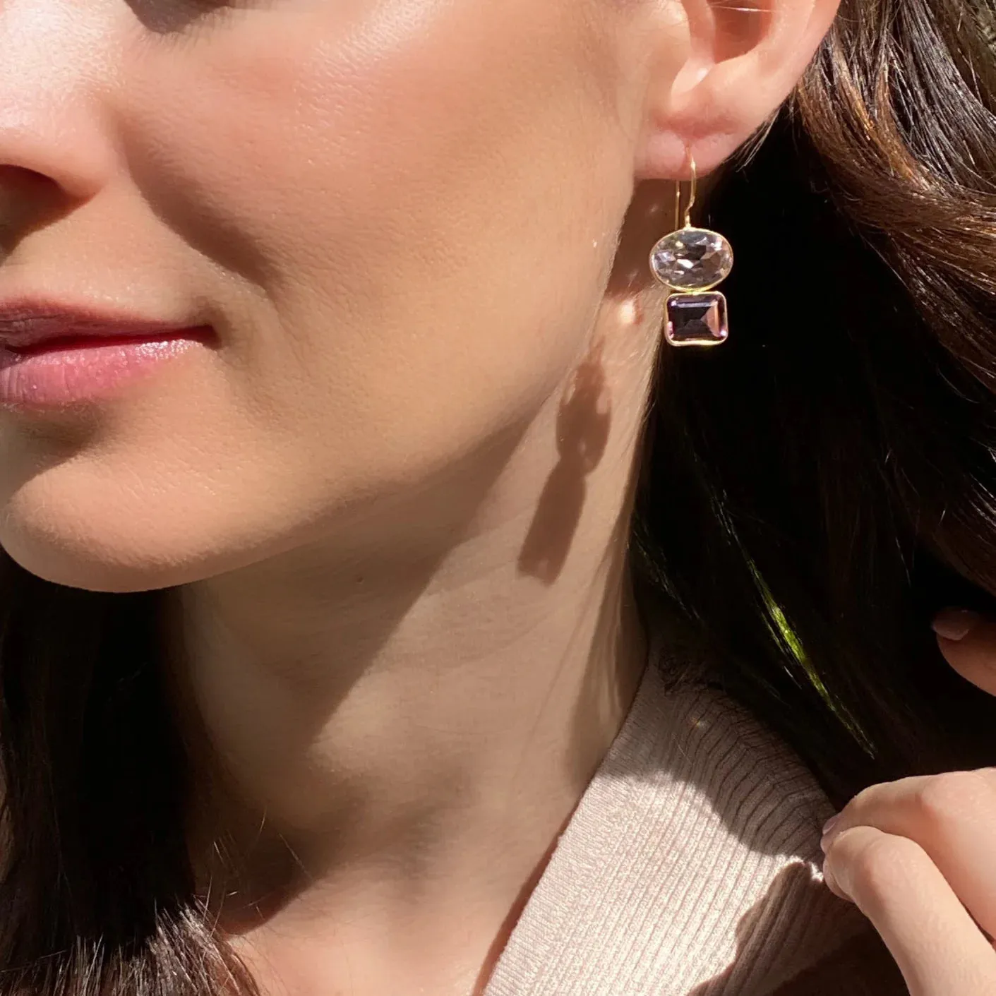 Double Valencia Earrings sold by The Jewelry Edit product image thumbnail 2