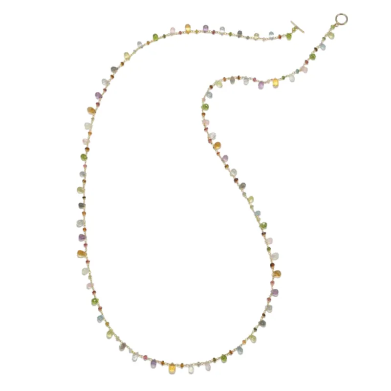 Wildflower Necklace - Long sold by The Jewelry Edit