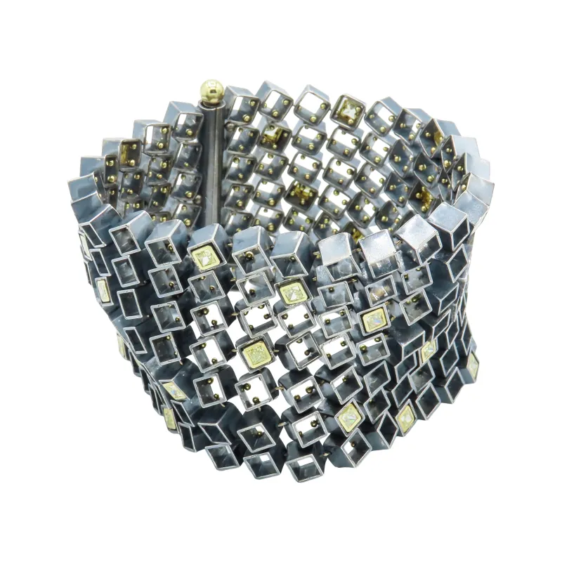Modular Silver Bracelet made by The Jewelry Edit